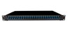 1U 19 INCH FRONT SLIDING PATCH PANEL LOADED WITH 06 SM ADAPTORS - BLACK